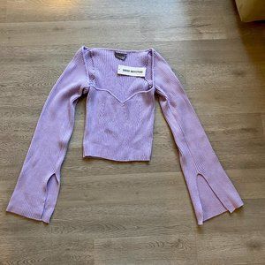 Urban Outfitters XL Square neck long sleeve